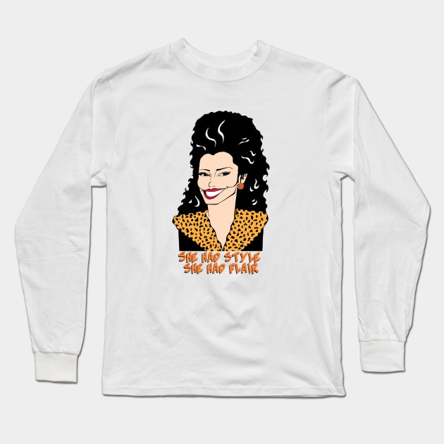 THAT'S HOW SHE BECAME THE NANNY TV CHARACTER! Long Sleeve T-Shirt by cartoonistguy